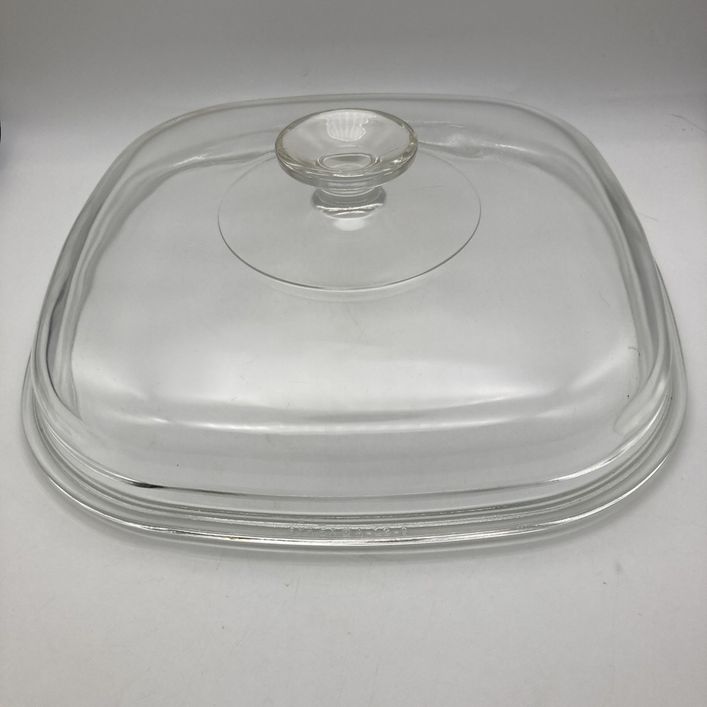 Vintage Pyrex Lid A-12-C A12C 4-B Replacement Glass Lid 10" No Chips Or Cracks